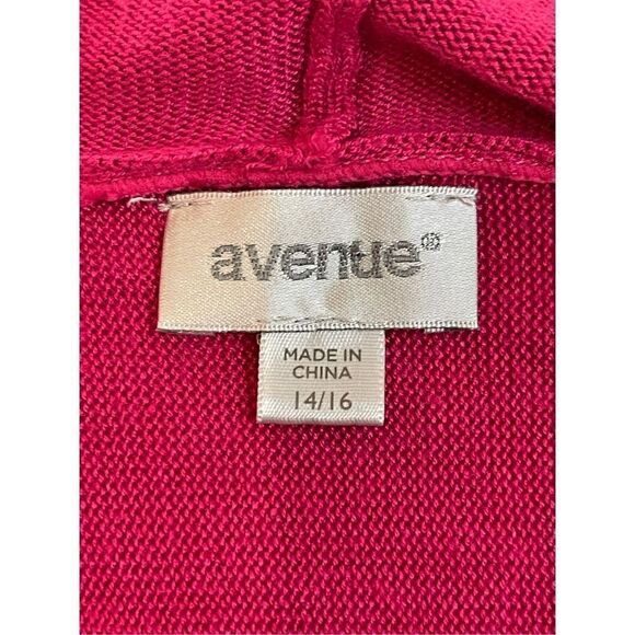 Avenue women’s bundle lot size 14/16 striped button down and open cardigan - Picture 9 of 13